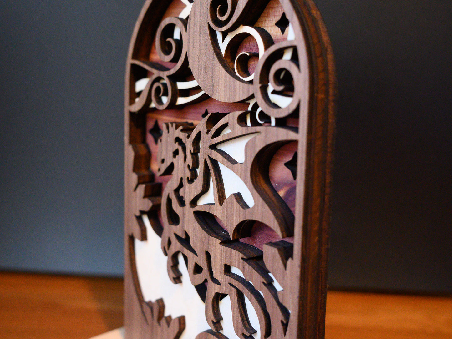 Dragon Bookshelf Sign