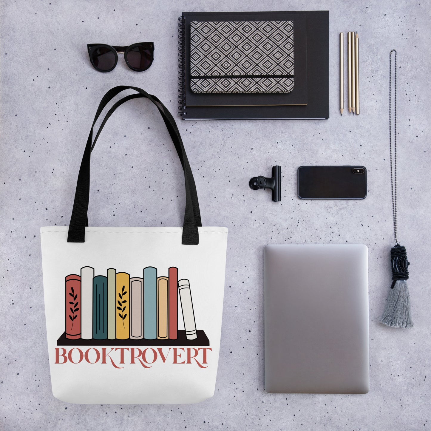 Booktrovert Tote bag