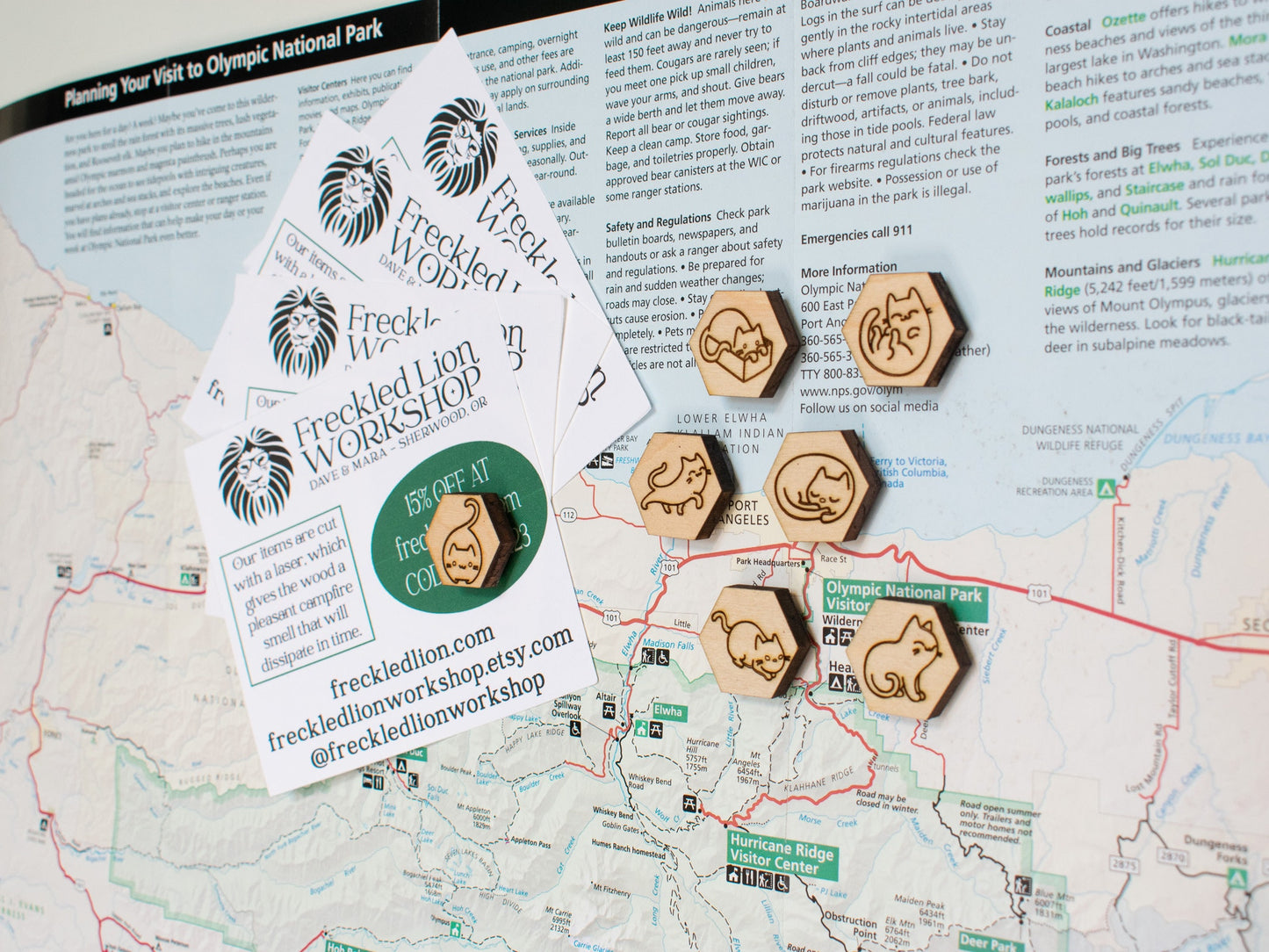 Cat Magnets, Gift for Cat Lovers, Cute Cat Decor