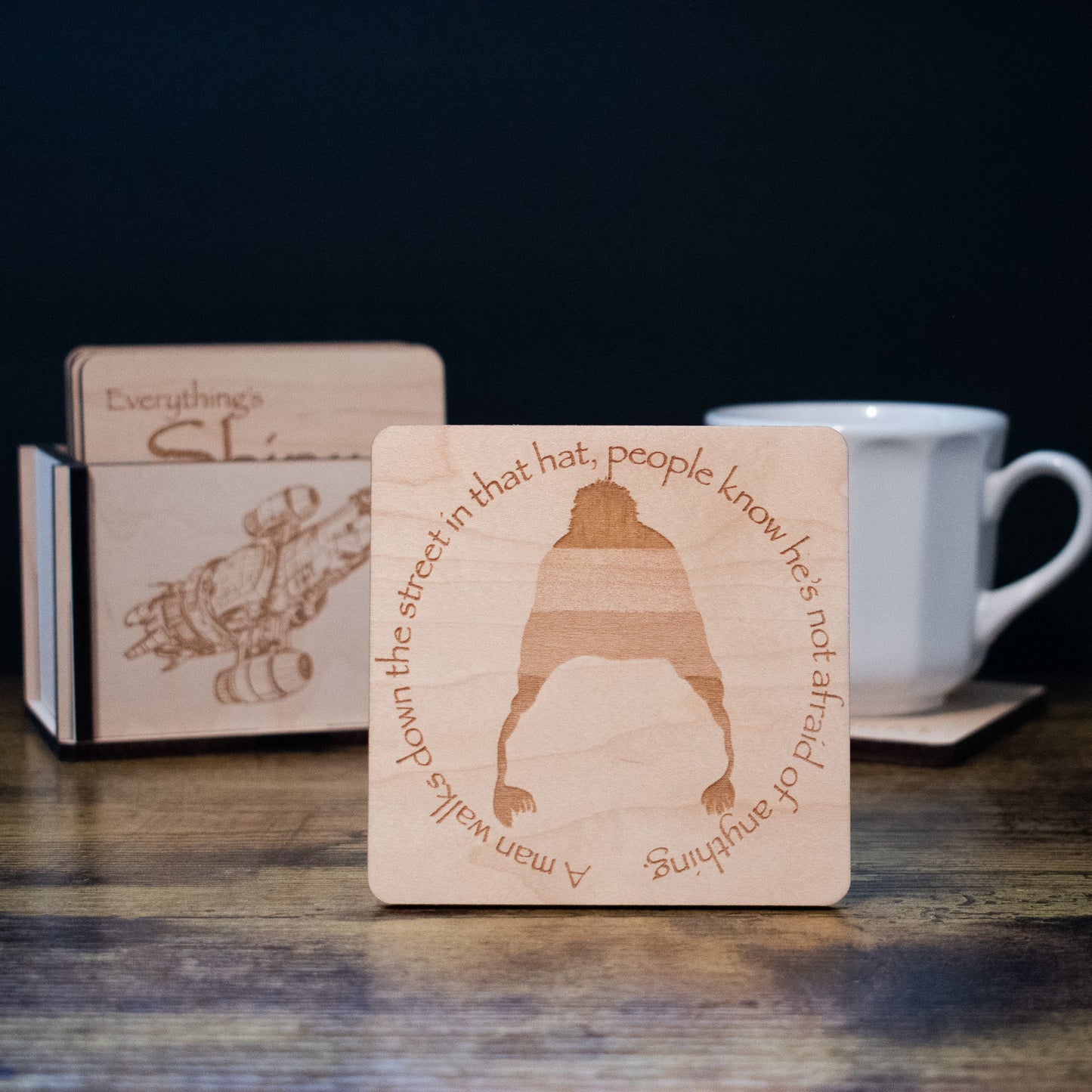 Firefly Serenity Coasters, Set of 8, Firefly Tv Show, Gift for Firefly Fans, Housewarming Gift, Serenity Firefly Decor