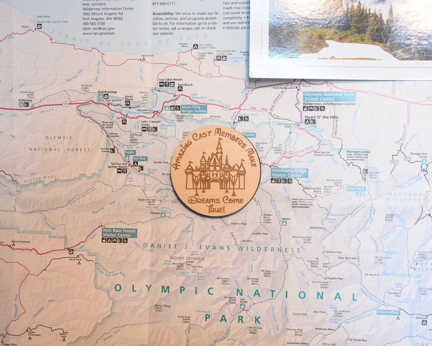 Cast Member Magnets, Set of 10, Magic Maker Tokens, Gift, Vacation Thank You Gift