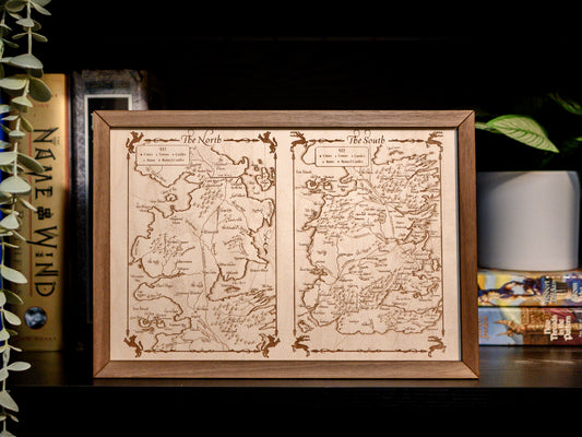 Game of Thrones Map of Westeros