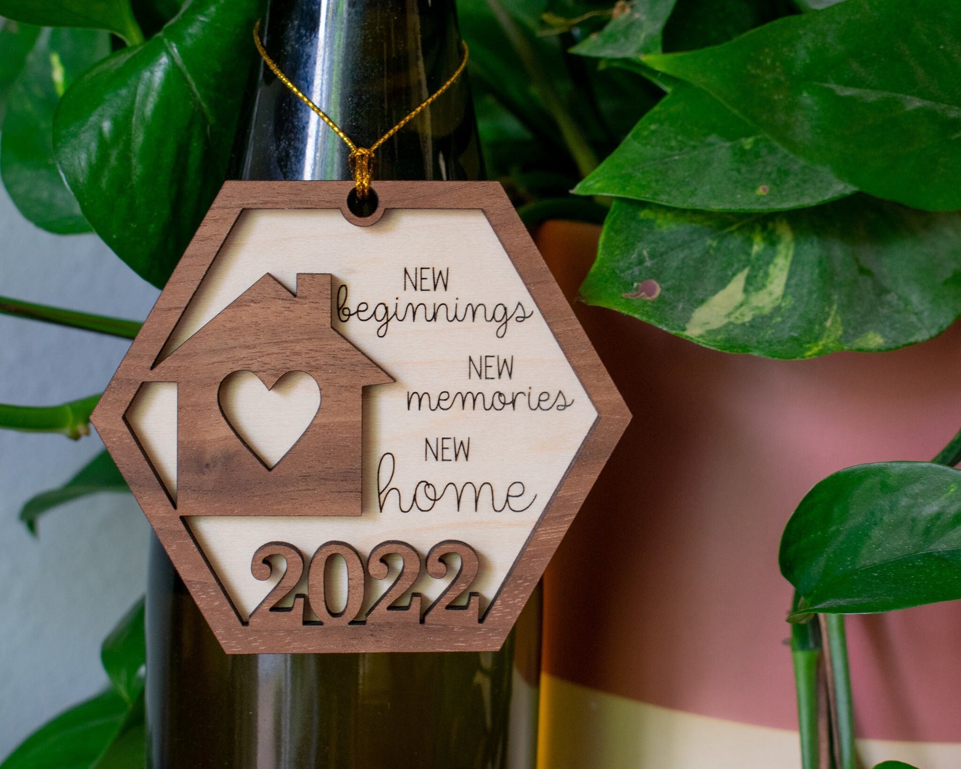 New Home Ornament, 2023 Christmas Holiday Ornament