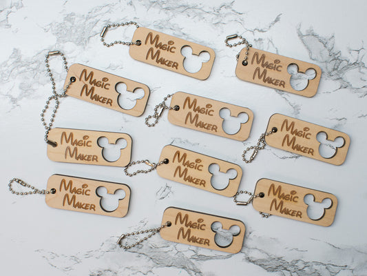 Magic Maker Keychain, Set of 10, Cast Member Gift Idea