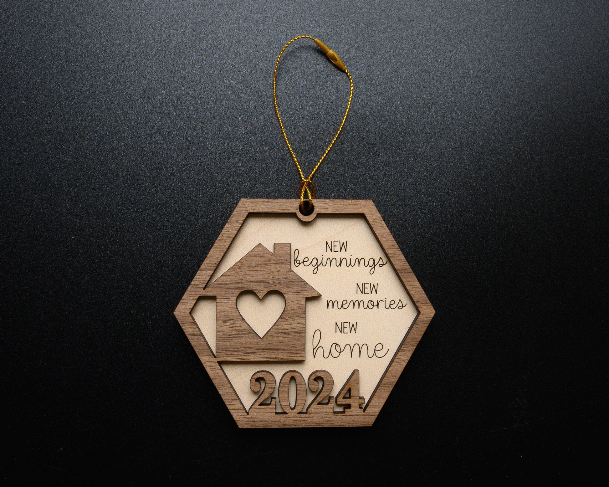 New Home Ornament, 2023 Christmas Holiday Ornament