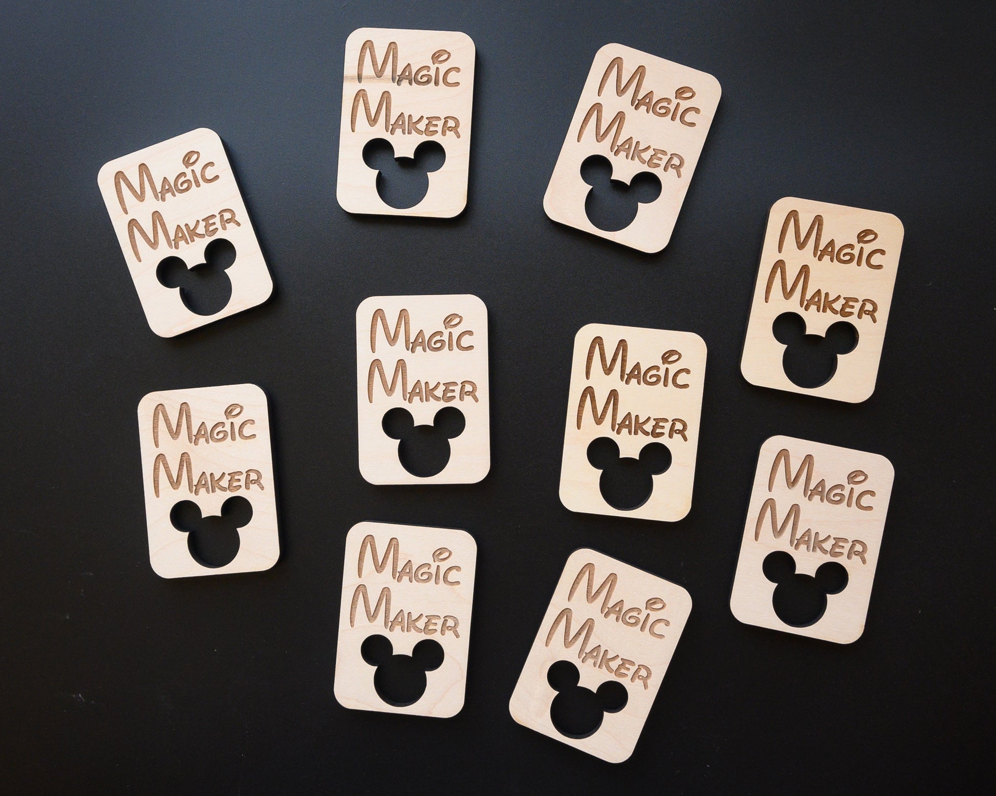 Magic Maker Magnets, Set of 10, Cast Member Tokens, Gift, Vacation Thank You