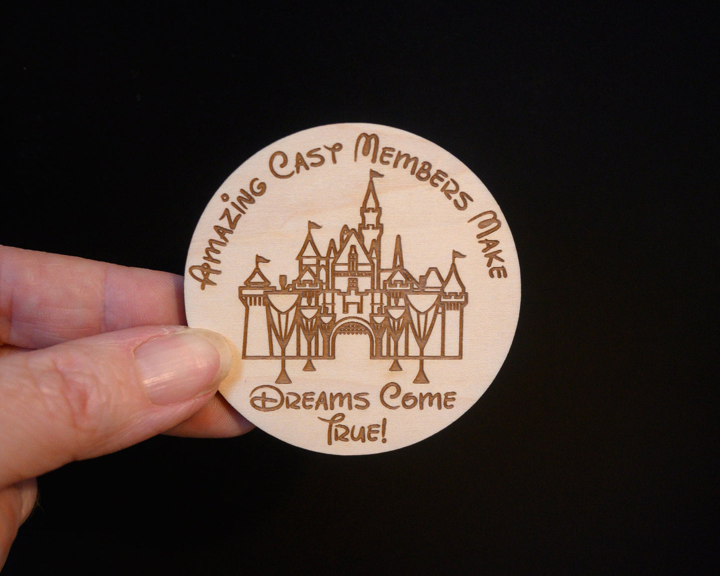 Cast Member Magnets, Set of 10, Magic Maker Tokens, Gift, Vacation Thank You Gift
