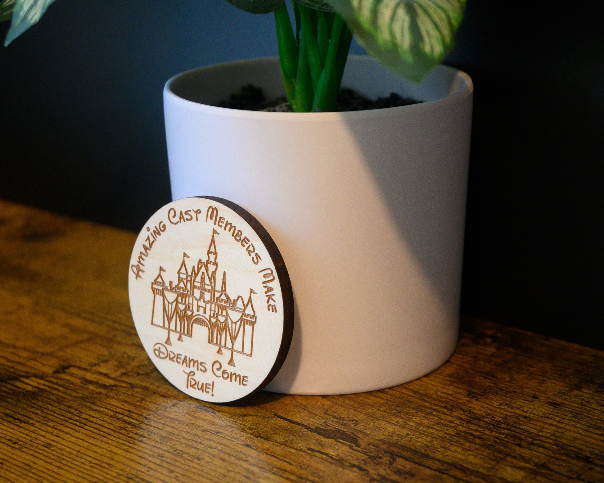 Cast Member Magnets, Set of 10, Magic Maker Tokens, Gift, Vacation Thank You Gift