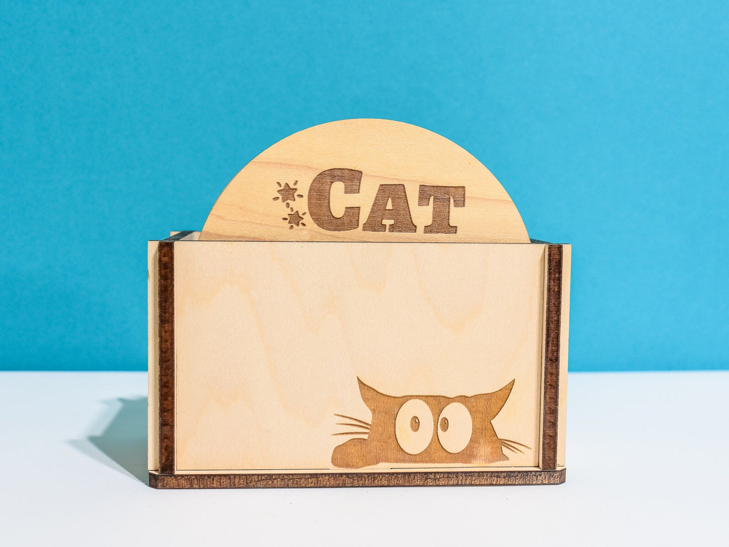 Cat Coasters, Set of 8, Funny Cat Quotes, Cat Lovers Gift, Gift for Cat Mom, Crazy Cat Lady
